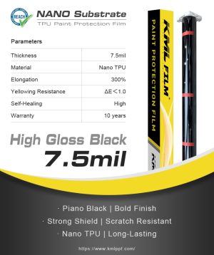 NANO Substrate – TPU High Gloss Black 7.5mil