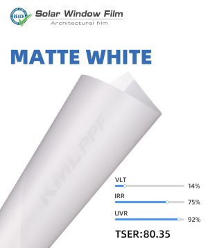 Architectural film - Matte-white