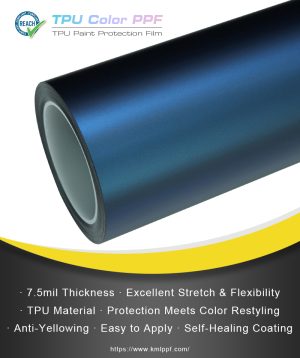 TPU matte magic flame dark blue